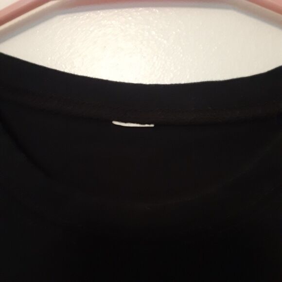 Vtg Michael Jackson Adult Womens XS Black Short Sleeve T Shirt Band Tee - Picture 3 of 6